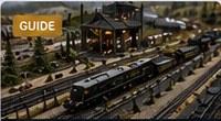 Model railroad yard