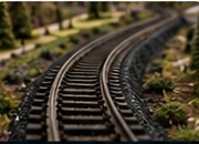 Model railroad turnout